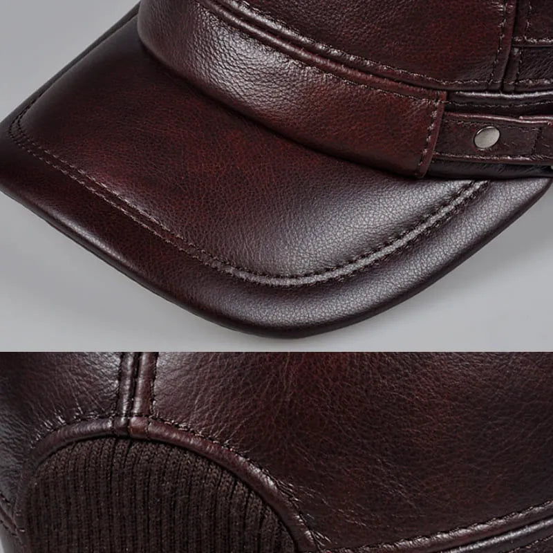military-hat-pure-authentic-cowhide-cowskin-earmuffs