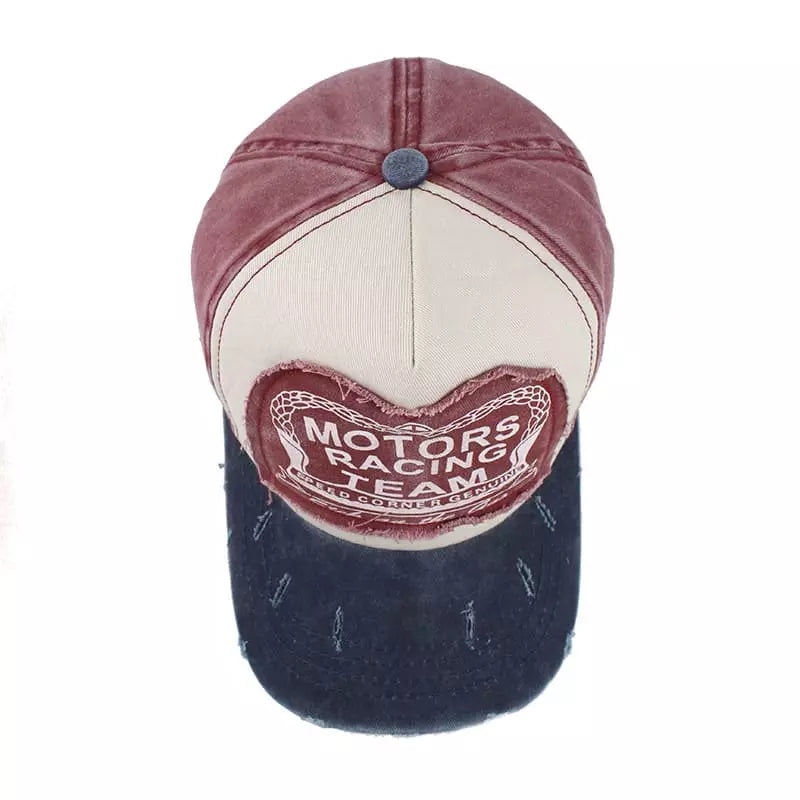 Motors Racing Team Vintage Baseball Cap