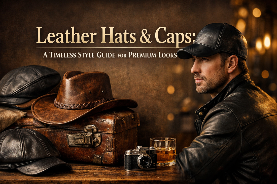 Leather Hats & Caps: A Timeless Style Guide for Premium Looks