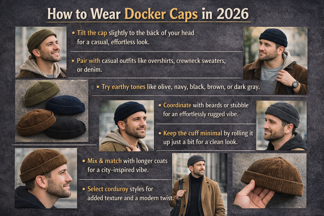 How to Wear Docker Caps