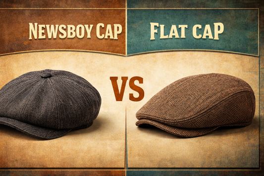 Newsboy Cap vs Flat Cap