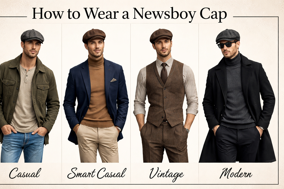 How to Wear a Newsboy Cap