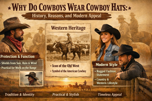 Why Do Cowboys Wear Cowboy Hats: History, Reasons, and Modern Appeal