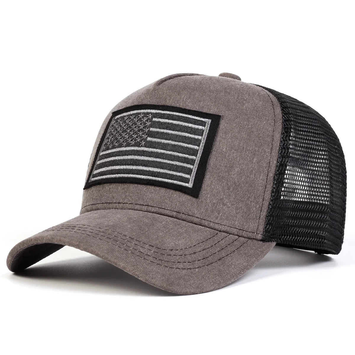 American Flag Summer Trucker Cap