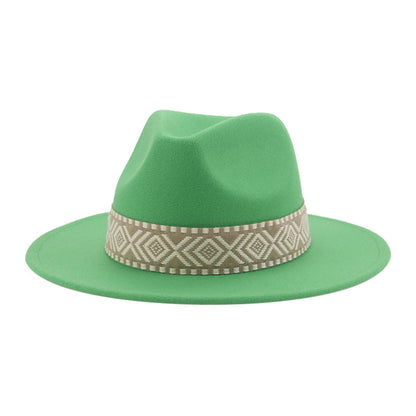 Arenys Mosaic Band Fedora Hat