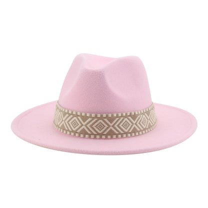 Arenys Mosaic Band Fedora Hat