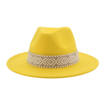 Arenys Mosaic Band Fedora Hat