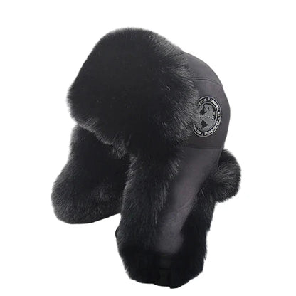 Artic Winter Fur Trapper Bomber Hat