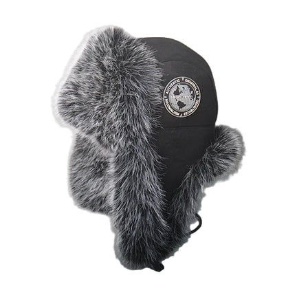 Artic Winter Fur Trapper Bomber Hat