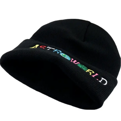 Astroworld Black Classic Beanie
