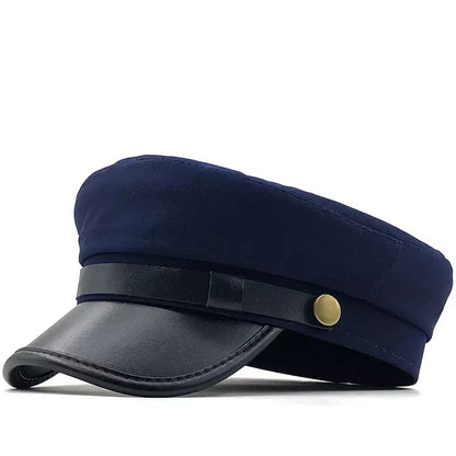 Astruc Leather Sailor Cap