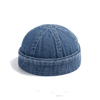 Bansky Blue Denim Docker Cap