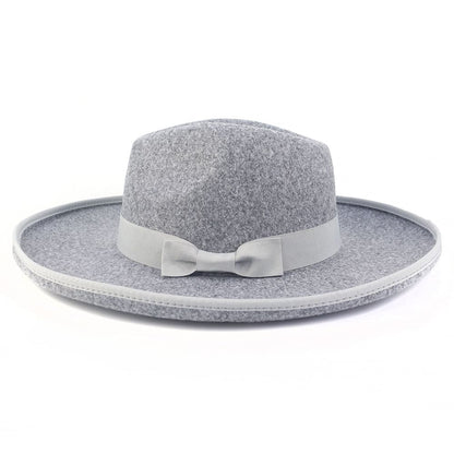 Bauh Wide Brimmed Wool Fedora Hat