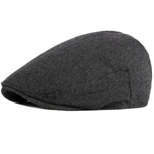 Baxley Plaid Cotton Flat Cap
