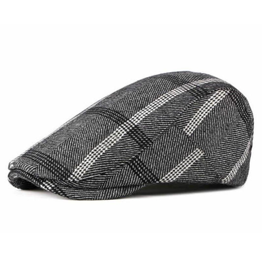 Bloomsbury Tartan Wool Flat Cap