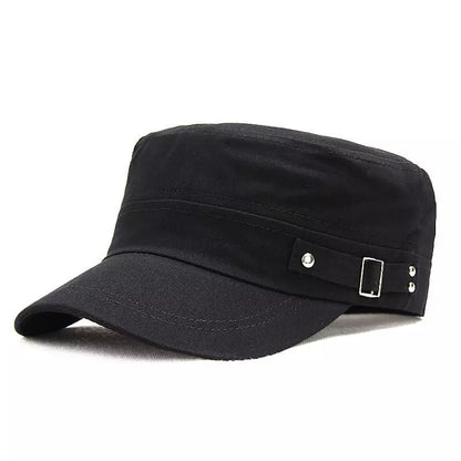 Bordeaux Cotton Army Cap