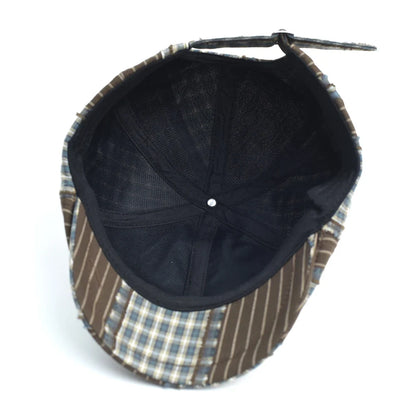 Boulogne Patchwork Gatsby Cap
