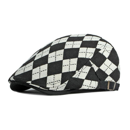 Brixton Vintage Diamonds Flat Cap