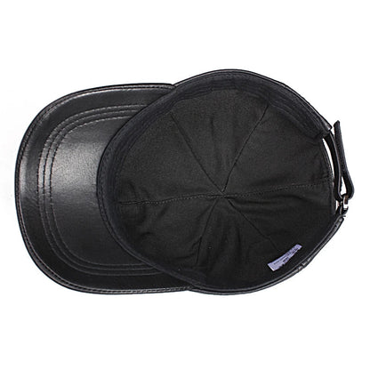 Buenos Dias Genuine Leather Baseball Cap