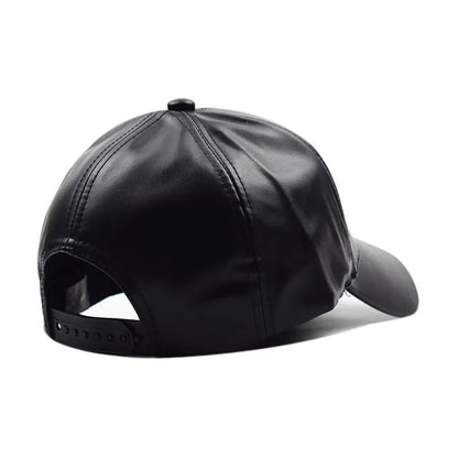 Burbank Leather Baseball Cap