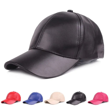 Burbank Leather Baseball Cap