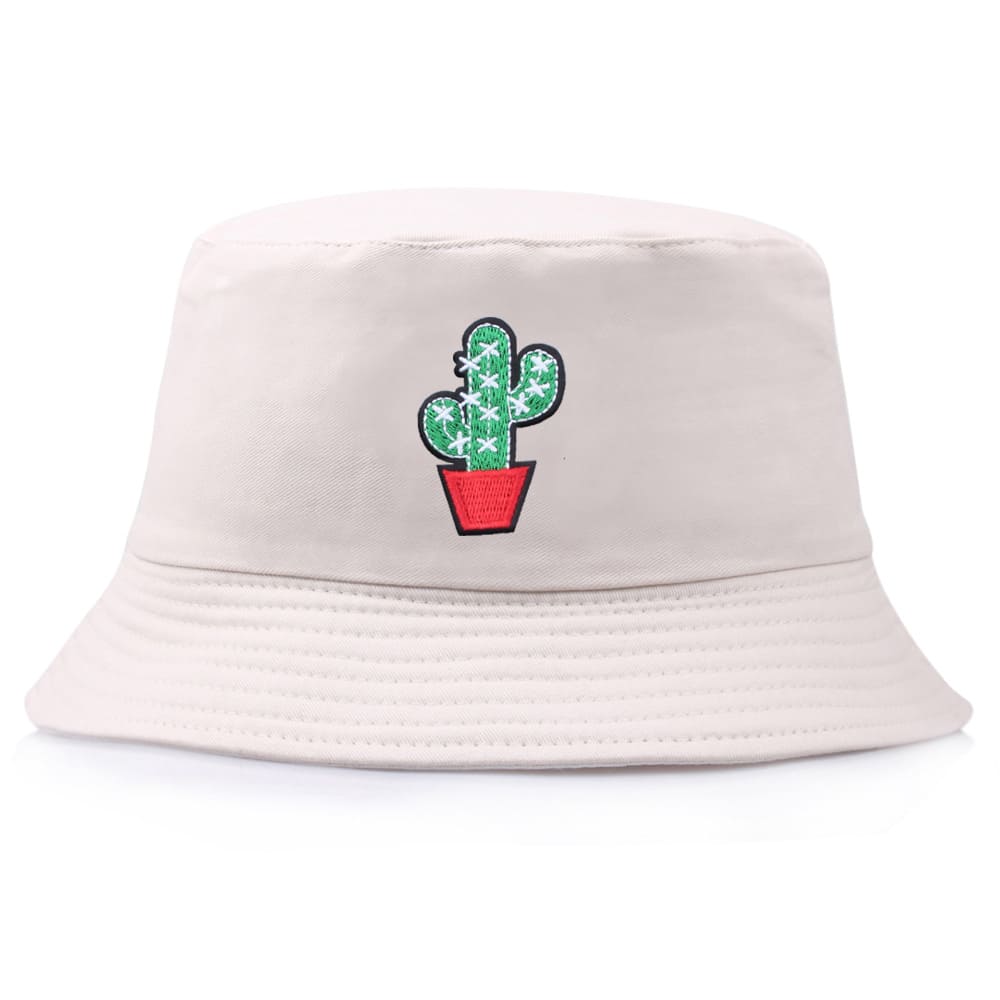 floral-minimalist-plain-fisherman-headwear