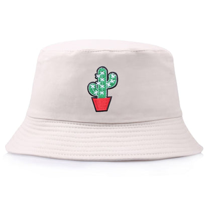 floral-minimalist-plain-fisherman-headwear