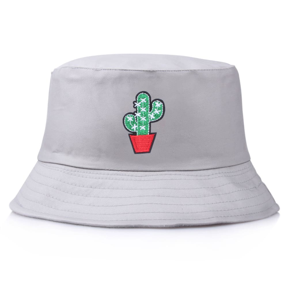 floral-minimalist-plain-fisherman-headwear