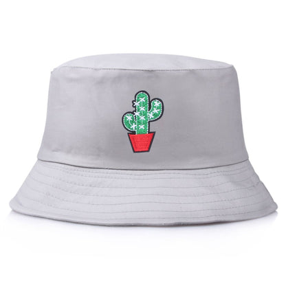 floral-minimalist-plain-fisherman-headwear
