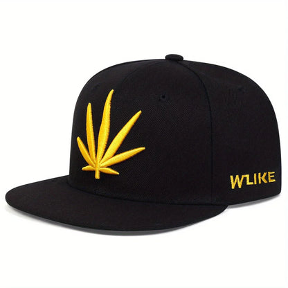 Cannabis Leaf Classic Snapback Cap