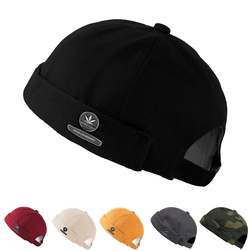 Cannabis Leaf Docker Cap