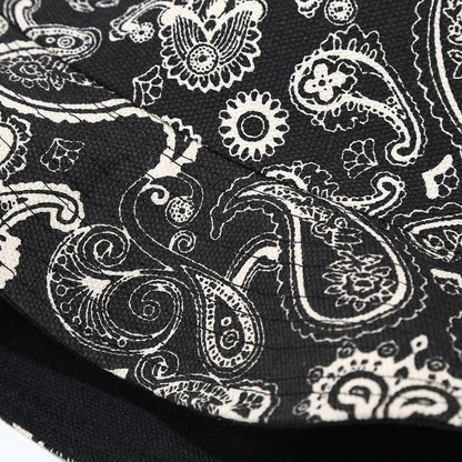 gangsta-hood-90s-fisherman-headwear-plain-black-cotton
