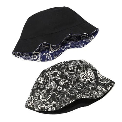 gangsta-hood-90s-fisherman-headwear-plain-black-cotton