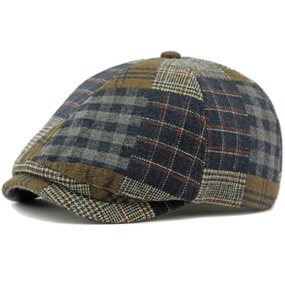 Charlestown Stained Tartan Gatsby Cap