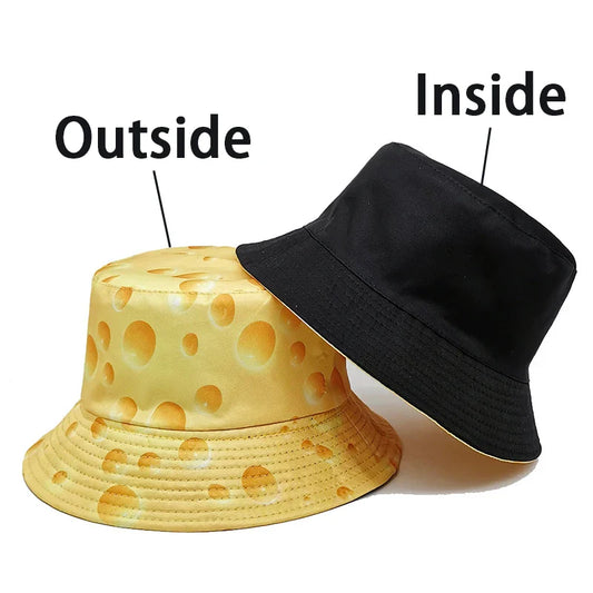 Fisherman-hat-retro-plain-men-women-cotton