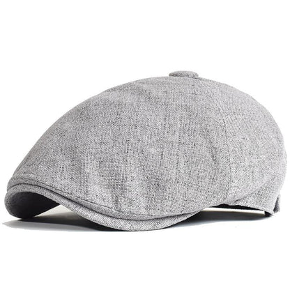 Chelsea Linen Gatsby Cap