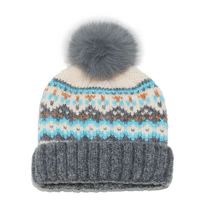 Christmas Winter Pom Pom Knitted Beanie
