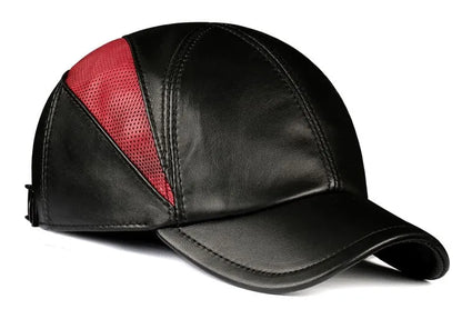 Coleman Genuine Leather Baseball Cap