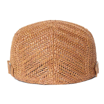 Da Souza Summer Straw Flat Cap