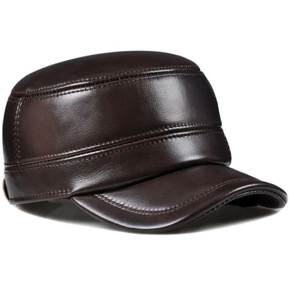 military-hat-pure-authentic-cowhide-cowskin-earmuffs