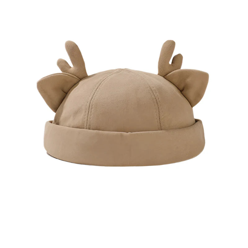 Deer Horns Cotton Docker Cap