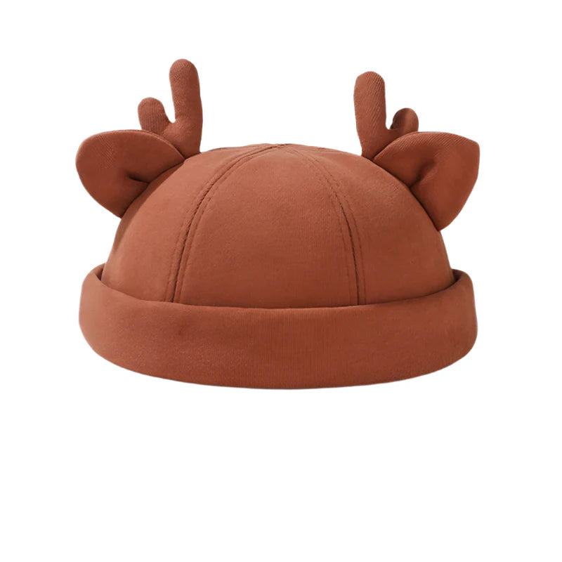 Deer Horns Cotton Docker Cap