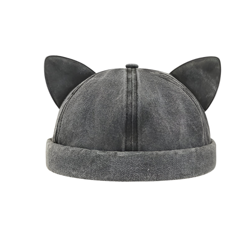 Deer Horns Cotton Docker Cap