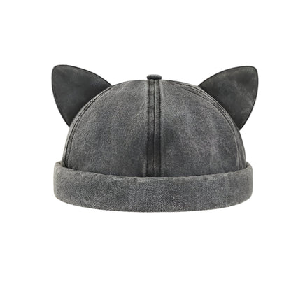 Deer Horns Cotton Docker Cap