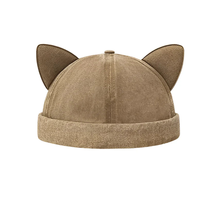 Deer Horns Cotton Docker Cap