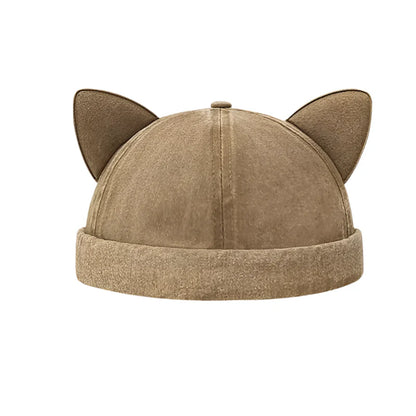 Deer Horns Cotton Docker Cap