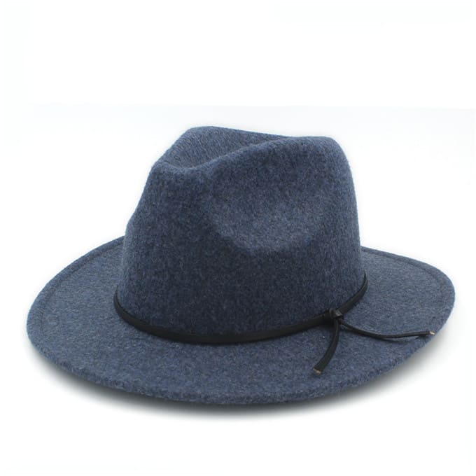 jazz-vintage-classic-felt-adjustable-cord-fleece-floccus