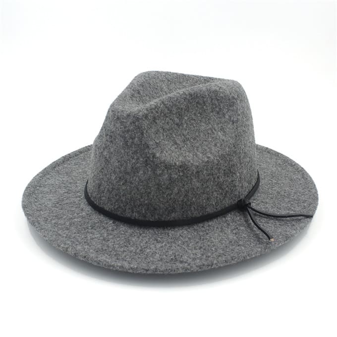 jazz-vintage-classic-felt-adjustable-cord-fleece-floccus