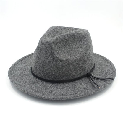 jazz-vintage-classic-felt-adjustable-cord-fleece-floccus