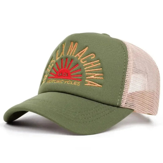 Deux Ex Machina Motorcycles Trucker Cap